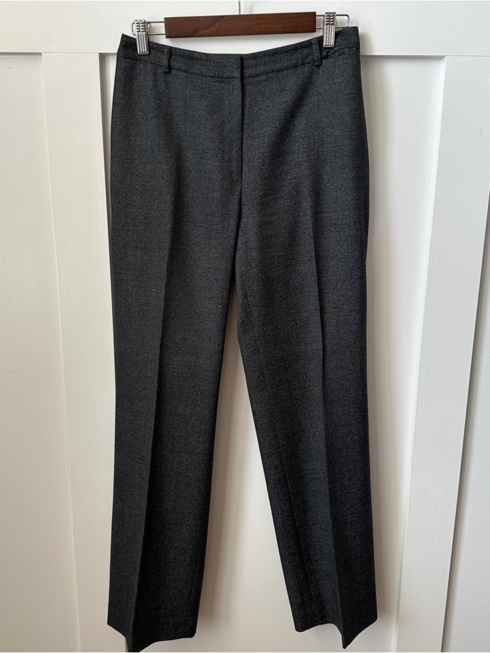 Ann Taylor Charcoal Wool Blend Dress Pants